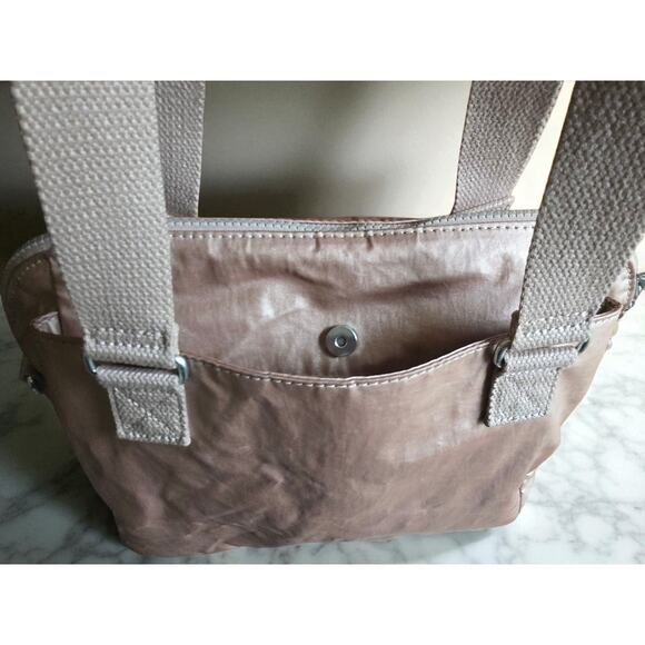 Kipling bag Pink Nylon Satchel Handbag - Picture 4 of 6